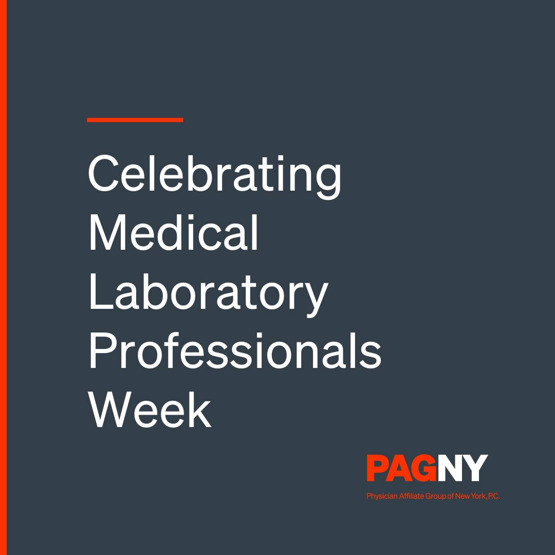 PAGNewYork's tweet image. 🔬 Behind every diagnosis is a dedicated lab pro.
This #LabWeek, we salute the experts who work behind the scenes to deliver critical, life-saving results.
Thank you for all you do! 

#MedicalLabProfessionalsWeek #HealthcareHeroes