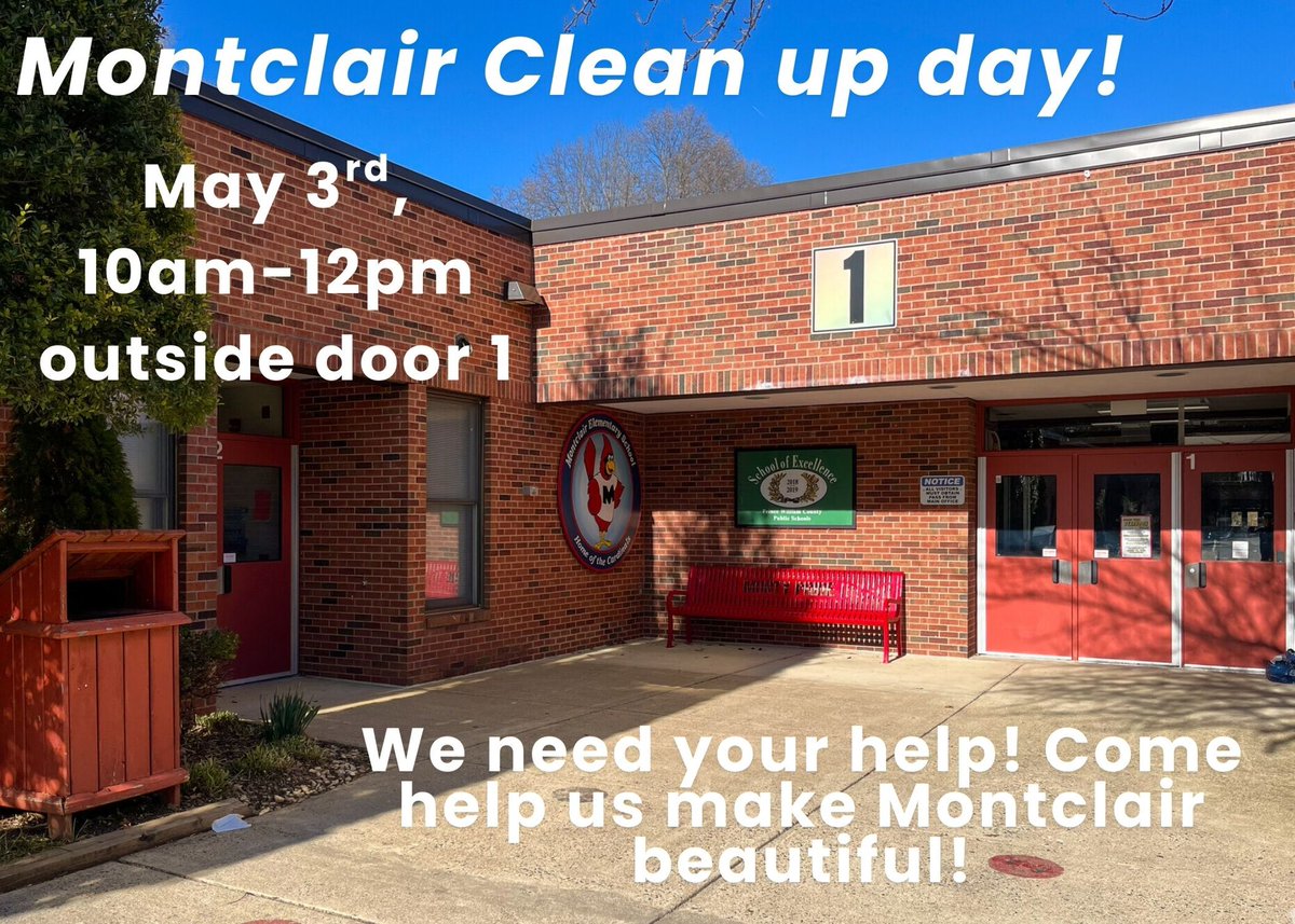 Montclair ES PWCS tweet media