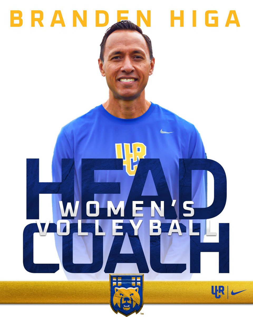 Join us in welcoming Branden Higa as the new Head Coach of UCR Women’s Volleyball!

Coach Higa makes the cross-town move from CBU with previous experience from Mississippi State.
Let’s get to work, Coach!

For the full story: gohighlanders.com/news/2025/4/24…

#GoHighlanders
