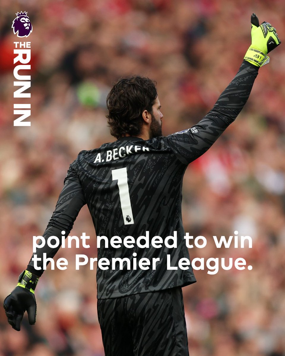 Premier League (@premierleague) on Twitter photo You can almost touch it, <a href="/LFC/">Liverpool FC</a> fans 🏆
The Reds will be crowned Premier League champions with a draw on Sunday You can almost touch it, <a href="/LFC/">Liverpool FC</a> fans 🏆
The Reds will be crowned Premier League champions with a draw on Sunday