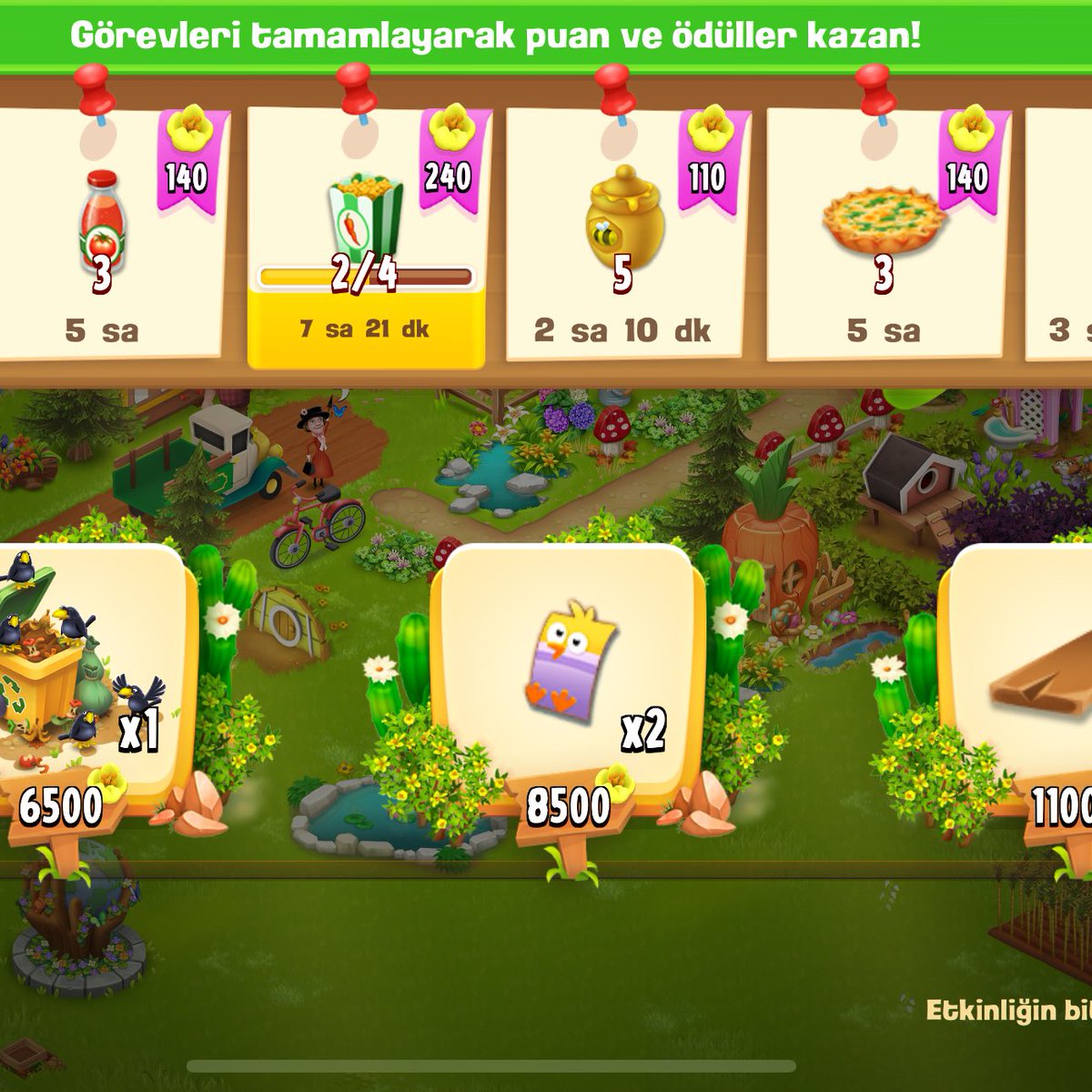 Bu etkinlikte heveslendiğim tek şeyin civciv hediye çeki olması rezaleti…