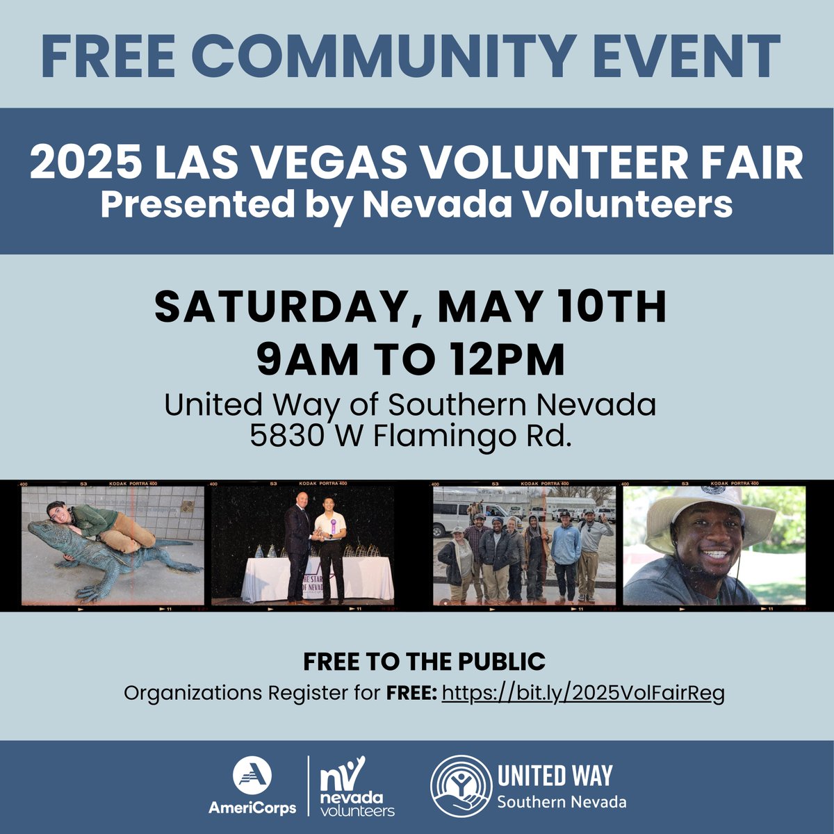 We're happy to announce that FIRST Nevada will be attending the 2025 Las Vegas Volunteer Fair presented by Nevada Volunteers on May 10th! 🤝 Whether you're looking for opportunities or simply exploring the amazing work done by countless volunteers, we hope to see you there!