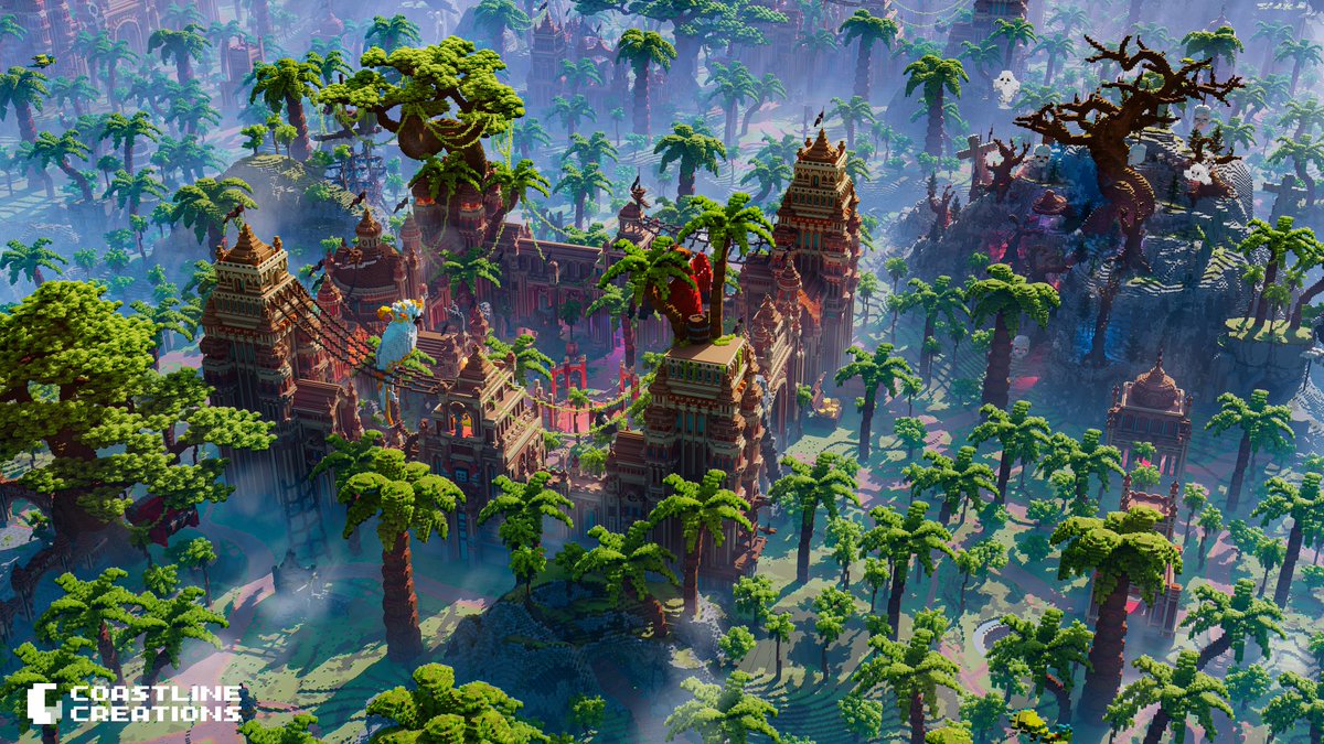 Enchanted Rise 🍄🏴‍☠️

Built by <a href="/CarperD7/">CarperD</a> &amp; <a href="/Ananasig13/">Ananasig</a> 

#Minecraftbuilds #minecraft建築コミュ #Minecraft #MinecraftArt #MinecraftServer