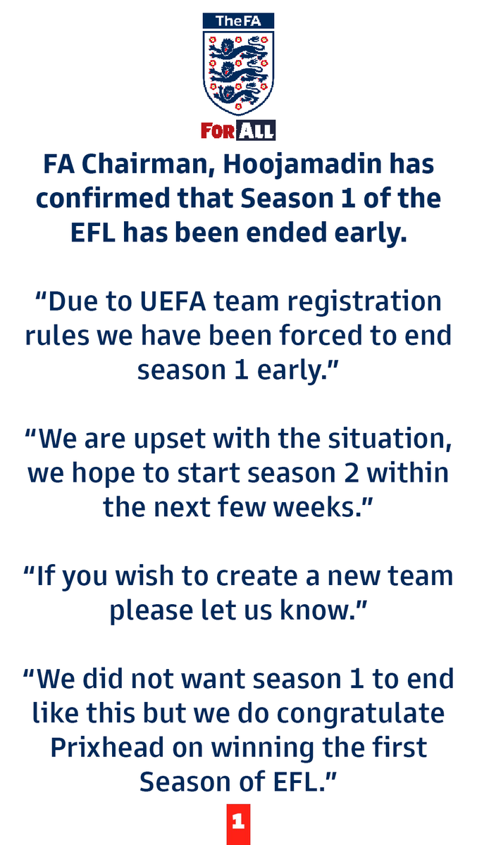 Statement from the FA Chairman: