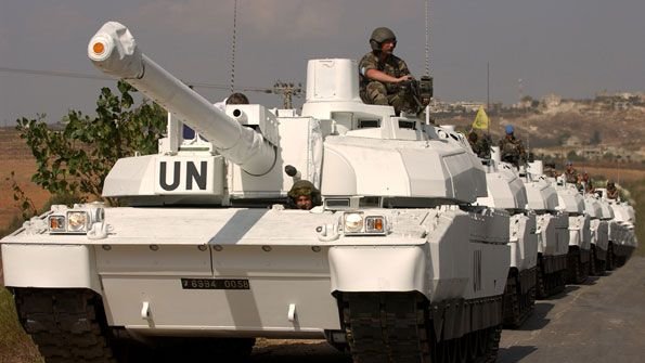 Nobbie_OCs's tweet image. Not fictional, but the UN&apos;s white-painted vehicles give off an almost near future vibe that idrk how to explain.

Looks cool, in any case.