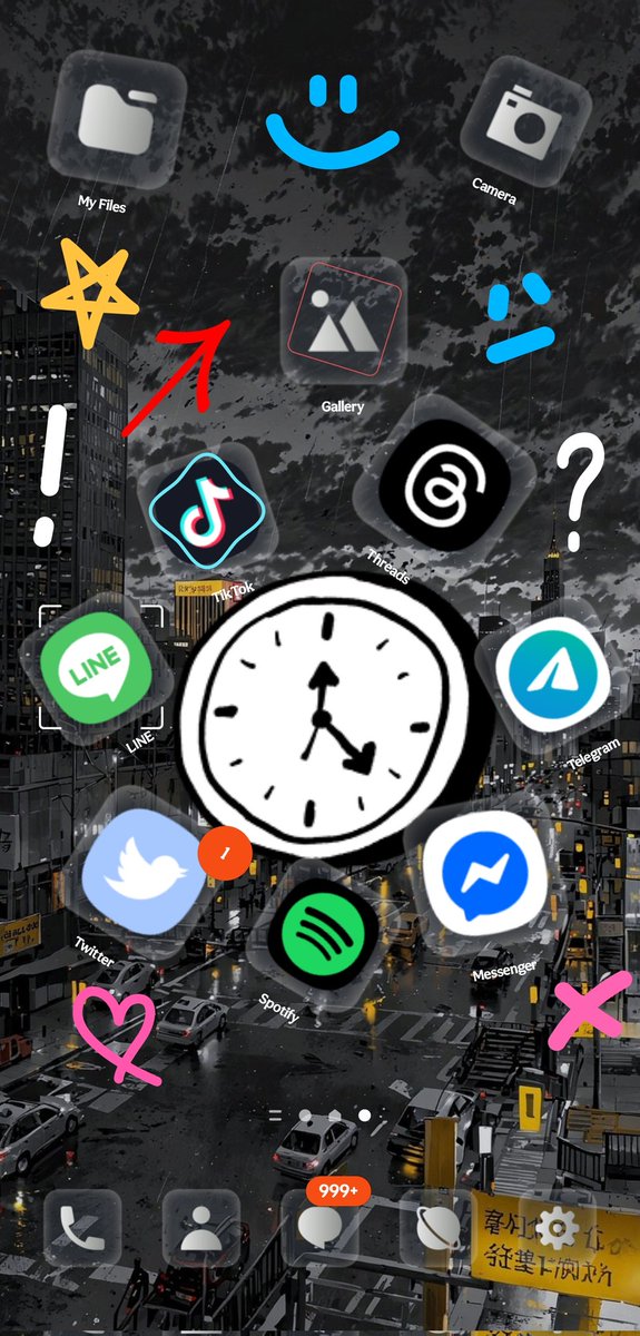 ChenYanLi31's tweet image. 🤣🤣🤣🤣
#OneUI7 #DIYHomeScreen #Samsung #S24Ultra