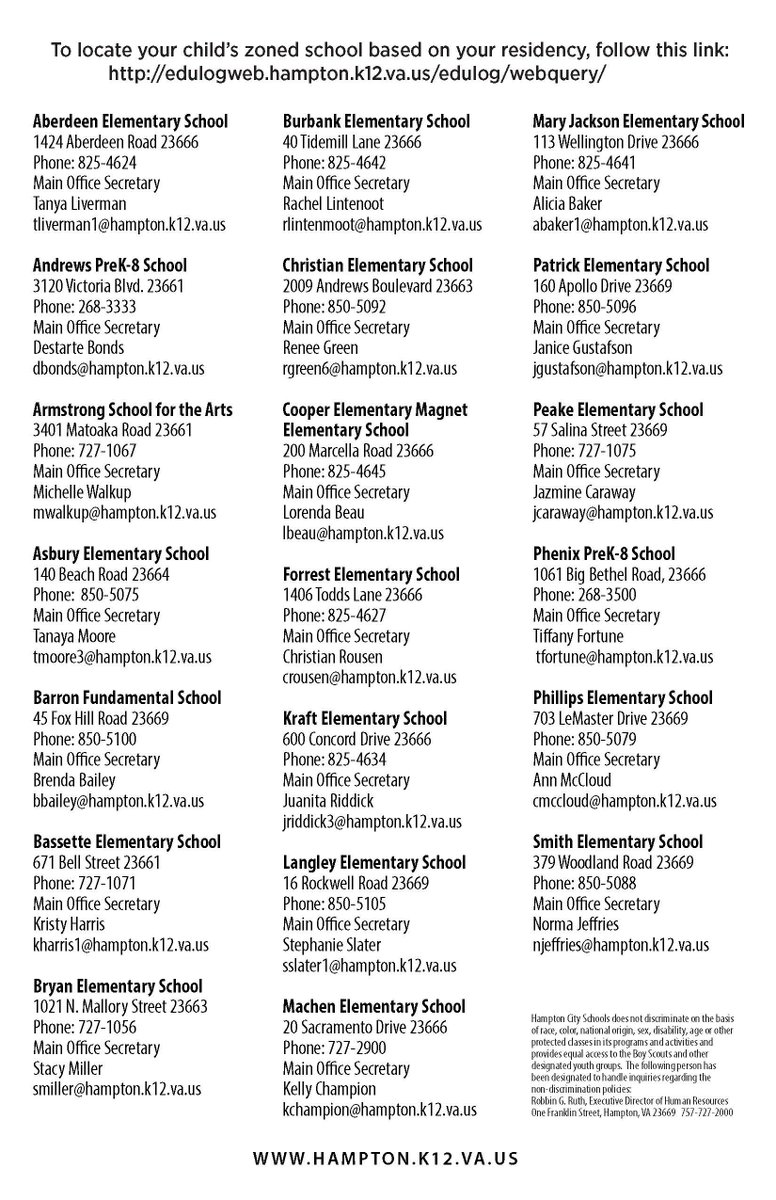 Hampton City Schools tweet media