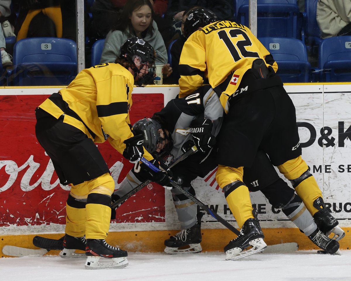 Physicality !! <a href="/MenaceOJHL/">Milton Menace</a> <a href="/OJHLGoldenHawks/">Trenton Golden Hawks</a>