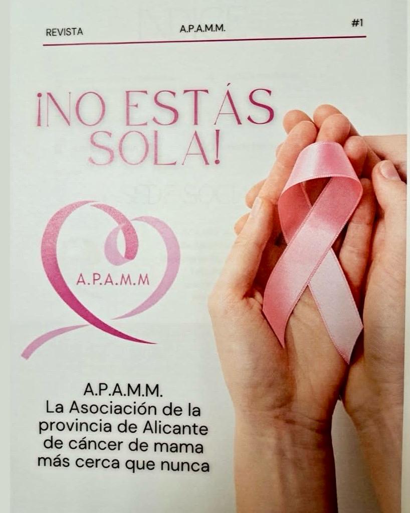 ¡Os recordamos que Apamm tiene revista!Os adjuntamos el enlace para que la podáis ver y también la tenemos a vuestra disposición en nuestra sede.
Pronto nuestras voluntarias la repartirán por los hospitales.
Siempre a vuestro lado.
🌍 revistaapamm.com/?r3d=numero-1-2
