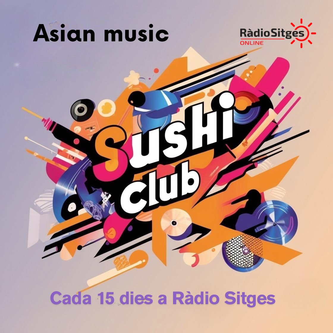 Demà divendres a les 22 h a @radio_sitges i després a @ivooxcom les novetats musicals d’Àsia amb el #sushiclub de i <a href="/valenmongay/">Valen mongay</a> 

金曜日午後10時