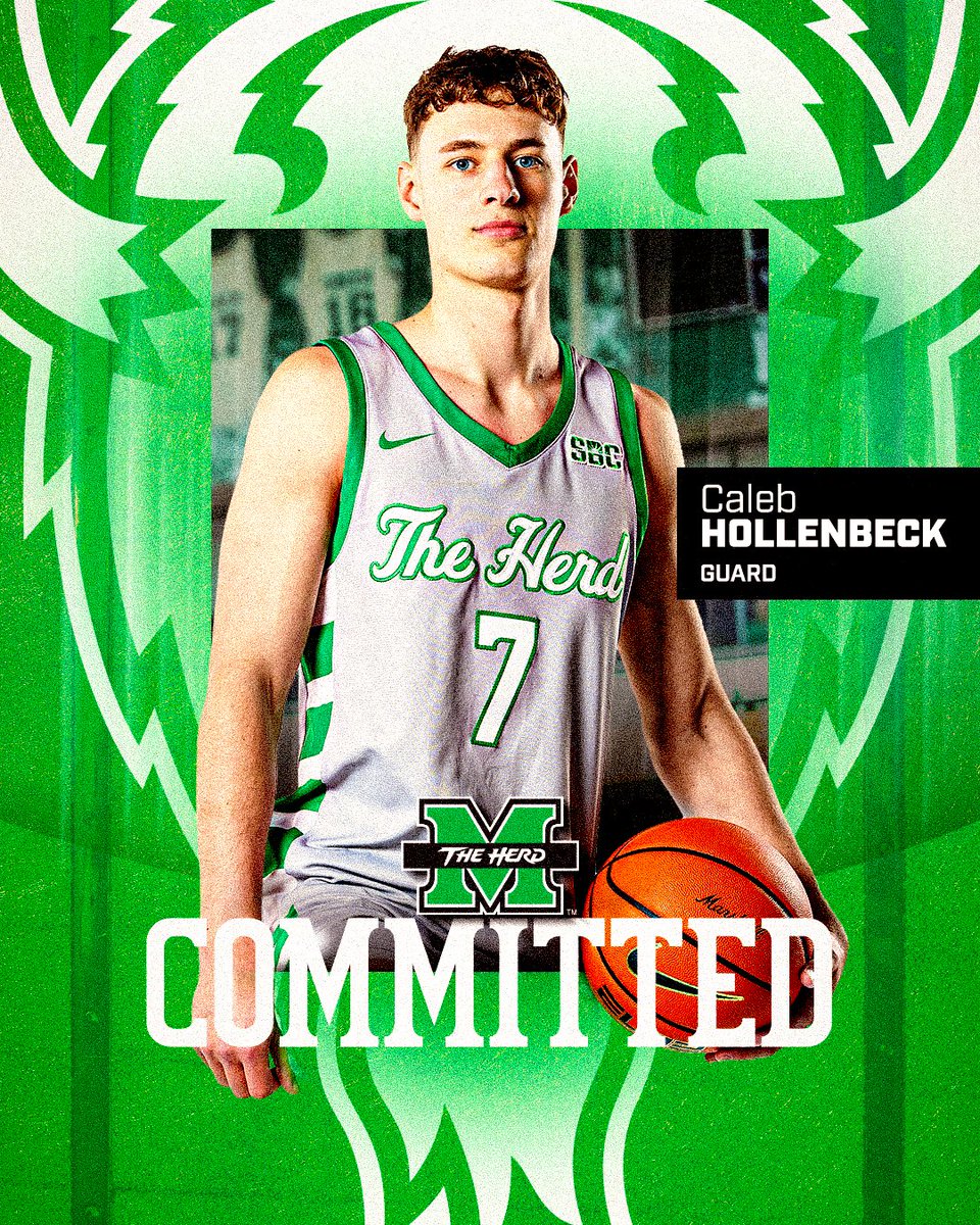 Caleb Hollenbeck (@caleb06759114) on Twitter photo I am 100% committed to Marshall University! I want to thank <a href="/Coach_CJackson/">Cornelius (Corny) Jackson</a> <a href="/fulford_rob/">Rob Fulford</a> and the rest of the coaching staff for giving me this opportunity! ROLL HERD🟢🦬 I am 100% committed to Marshall University! I want to thank <a href="/Coach_CJackson/">Cornelius (Corny) Jackson</a> <a href="/fulford_rob/">Rob Fulford</a> and the rest of the coaching staff for giving me this opportunity! ROLL HERD🟢🦬