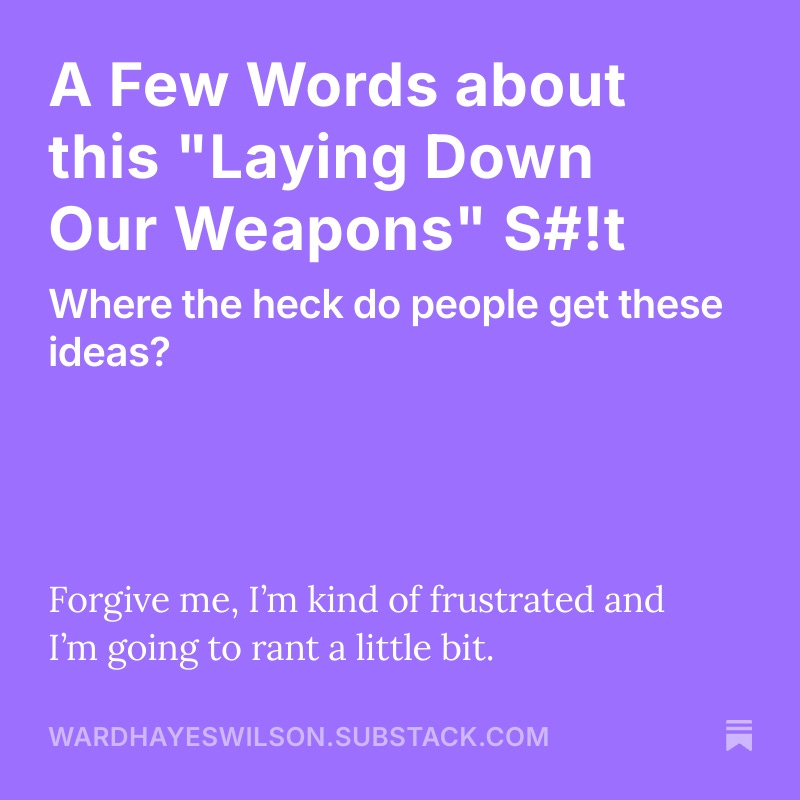 Ward Wilson tweet media