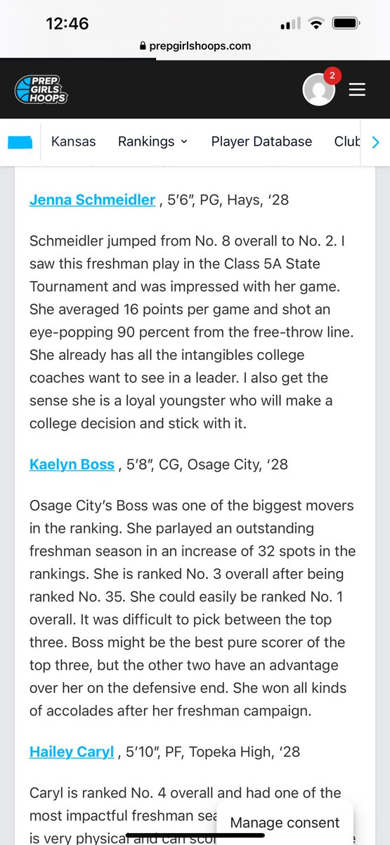 Jenna Schmeidler (@jennaschmeidler) on Twitter photo Thank you for the kind words <a href="/PGHKansas/">Prep Girls Hoops Kansas</a> , <a href="/KSScoutDeck/">DeckScoutKS</a> ! Honored to be on your list! Thank you for the kind words <a href="/PGHKansas/">Prep Girls Hoops Kansas</a> , <a href="/KSScoutDeck/">DeckScoutKS</a> ! Honored to be on your list!