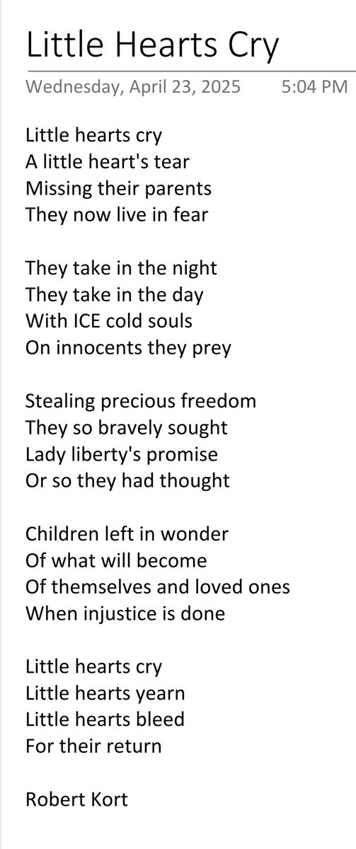 RobertKort1's tweet image. LITTLE HEARTS CRY
@JasmineForUS
@Claudette966
@LePapillonBlu2
@ZACKHAMMER7
@FireEyeBooks
@valhuntbeauty
@Damaan4u33
@lmauricecpr
@beachlifelinda1
@WiscoJasmine
@themrs805
@slayatgg
@june_heinz
@good_jarvis4
@ThomsonSherin
@drodvik52
@DEMOCRACYDENNIS
@MARCIAN2003
@gmarshall19655