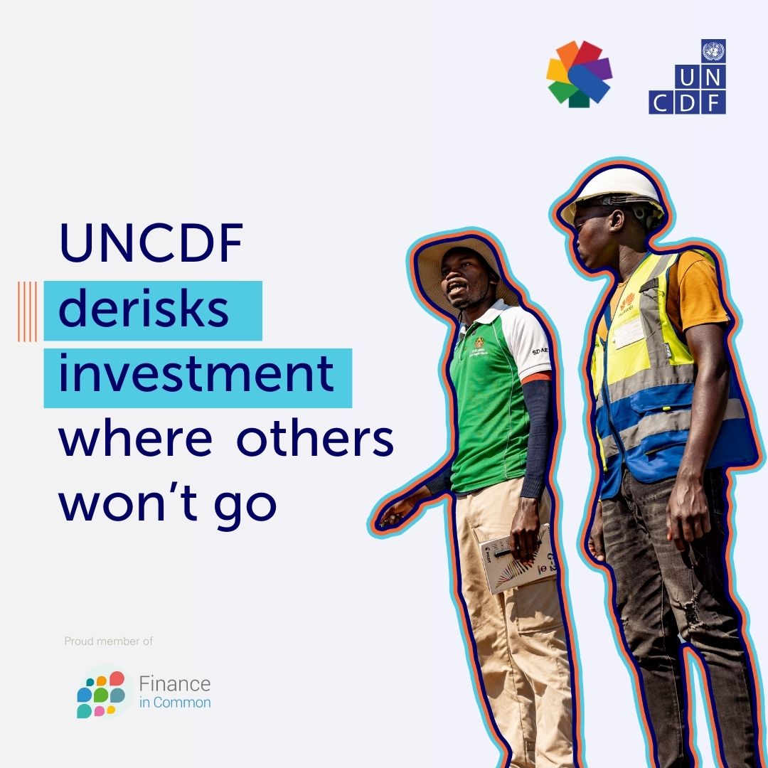 Finance does not reach the last mile on its own. UNCDF uses catalytic capital to de-risk early-stage investments in frontier markets, unlocking pathways for domestic and international finance. #FfD4

We go where others don’t: bit.ly/4ih3OrU