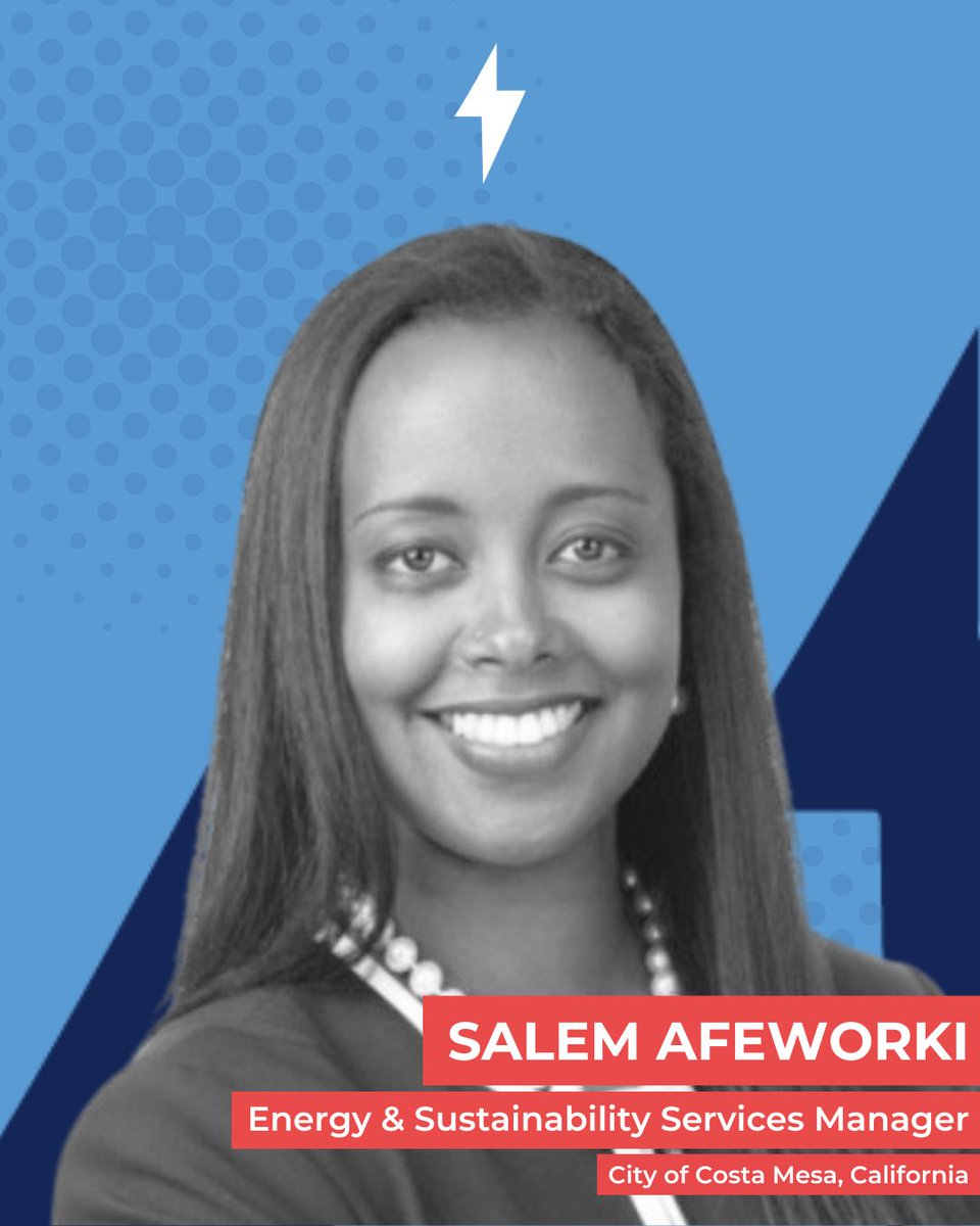 ce4aef's tweet image. “Clean energy isn’t just about environmental protection – it’s about building a stronger, healthier, more competitive America.” - Salem Afeworki, Energy & Sustainability Services Manager, @CityofCostaMesa
facesofcleanenergy.org/face-of-clean-…