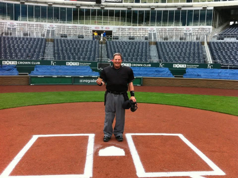 Throwback Thursday. Charlie Ball. A legend working a high school game at The K in 2011......