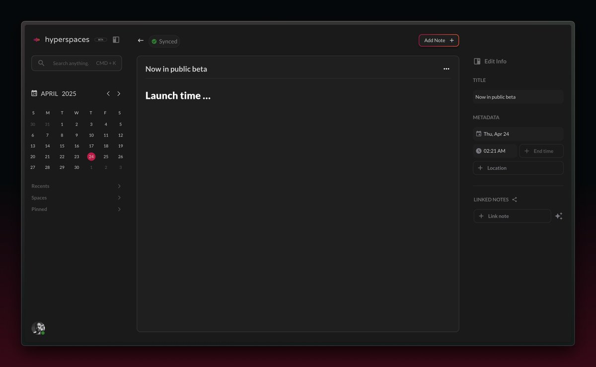 My AI-powered Second Brain app is now in public beta!

I've been working on this for a year and I'm happy to see it live.

Please show the LinkedIn announcement some love, it helps me a lot:
linkedin.com/feed/update/ur…