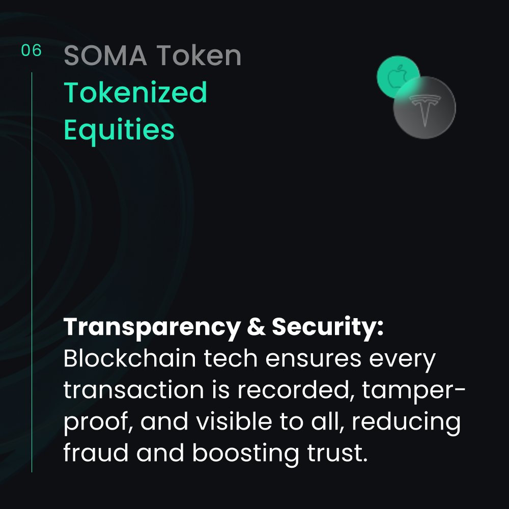 SOMA.finance | US Regulated Tokenization tweet media