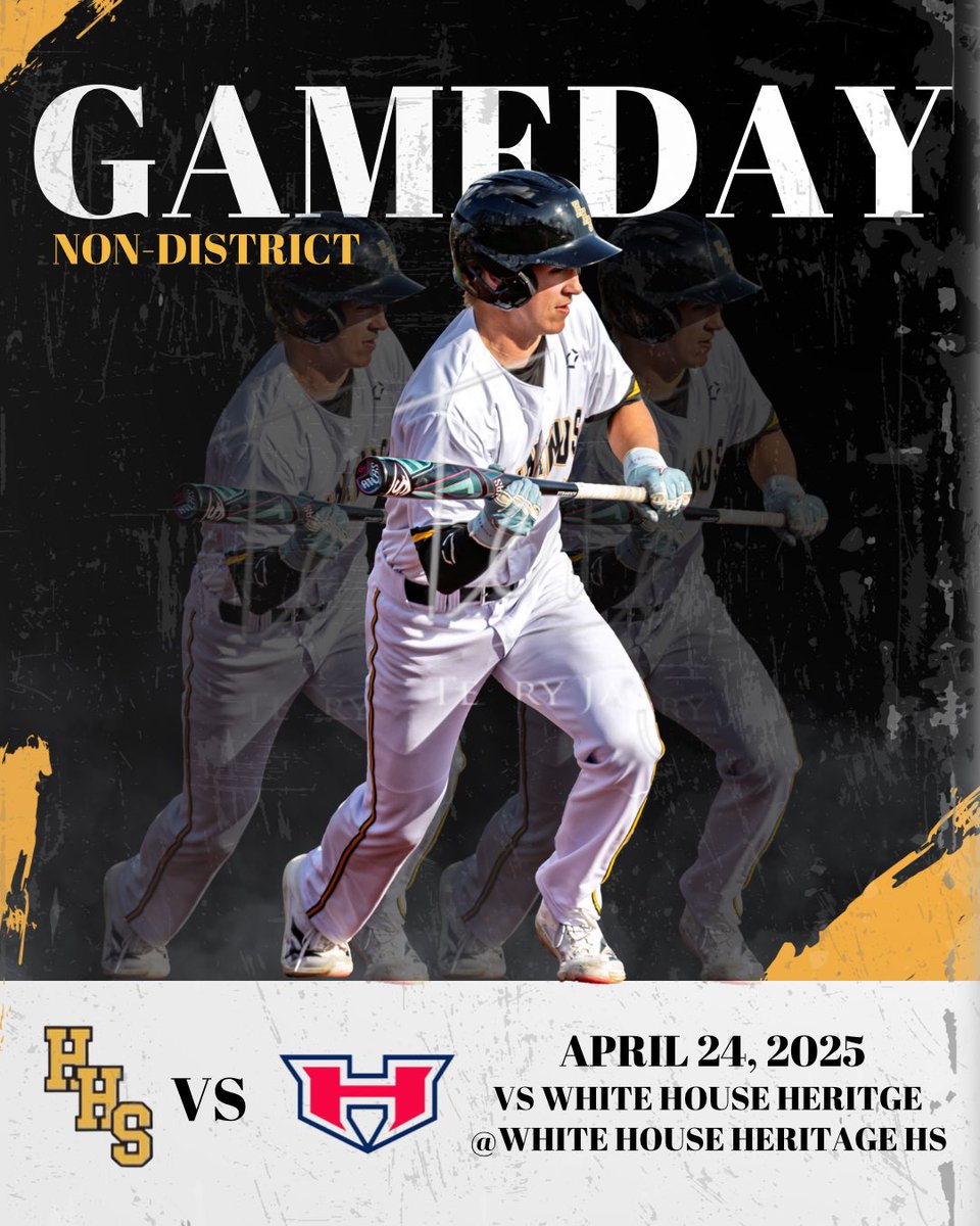 ⚾️ GAMEDAY THURS APRIL 24 ⚾️

🆚 White House Heritage
📍 White House Heritage HS
⏰ 5:00 pm - Varsity Only

#commandobaseball