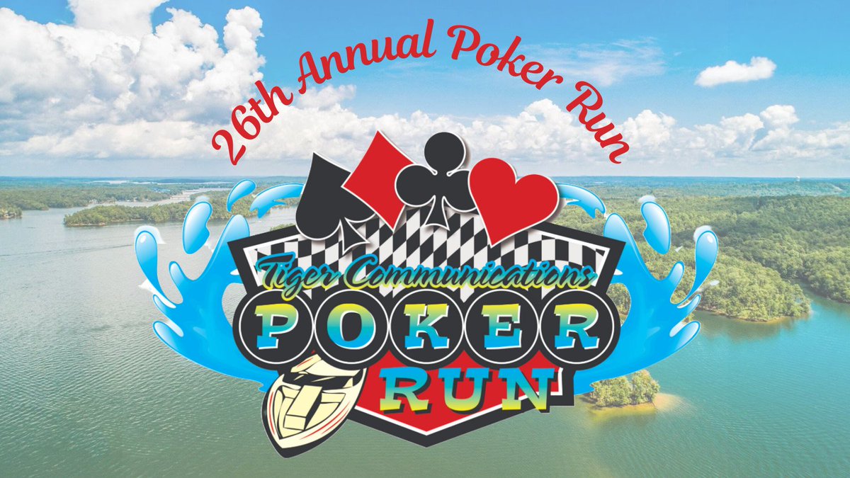 Poker Run 2025 is just around the corner! Call into our station at (334) 887-9999 to enter! Find details at our website TheTiger.fm!