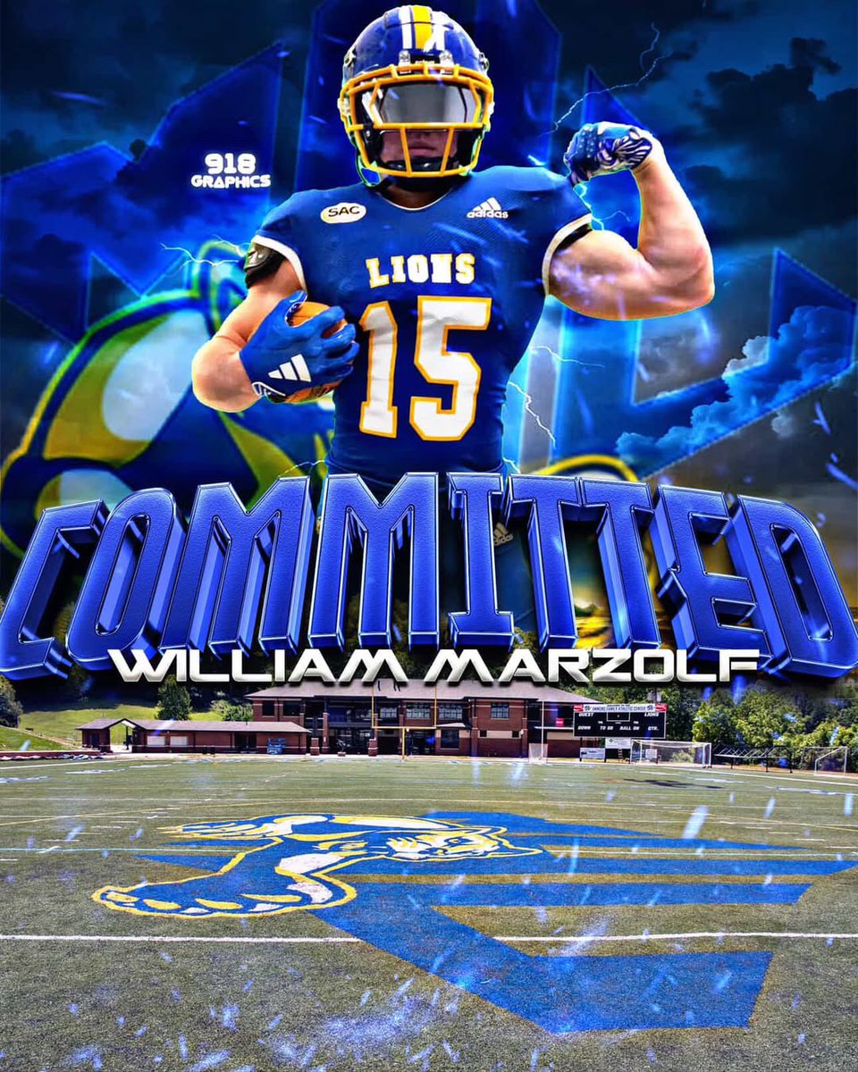 I have commited to mars hill university!!! GO LIONS! <a href="/MarsHill_FB/">MHU Football</a> <a href="/KBHolyman/">Kevin Barnette</a> <a href="/LGoodwin002/">Coach Goodwin</a> <a href="/EdgewaterAD/">Edgewater High School Athletic Department</a> <a href="/EdgewaterFB/">Edgewater Football</a> <a href="/OS_ChrisHays/">Chris Hays</a> <a href="/247Sports/">247Sports</a> <a href="/CamDuke11/">Cam Duke</a> <a href="/orlandosentinel/">Orlando Sentinel</a> <a href="/JMarkG1962/">Jeff Gardenour</a> @WCUCoachO