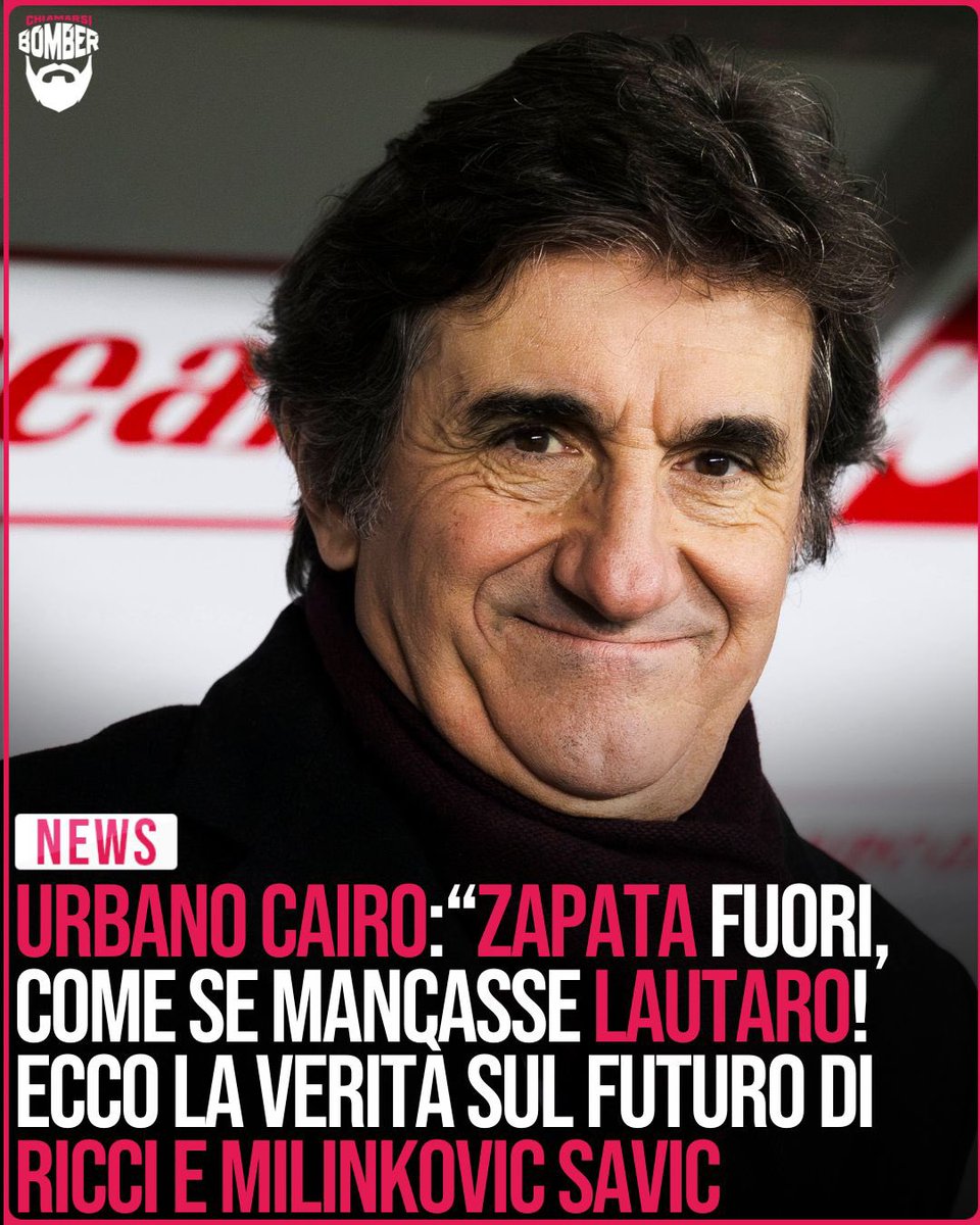 ChiamarsiBomber's tweet image. Le parole del patron #granata Urbano #Cairo tiny.cc/ekjh001