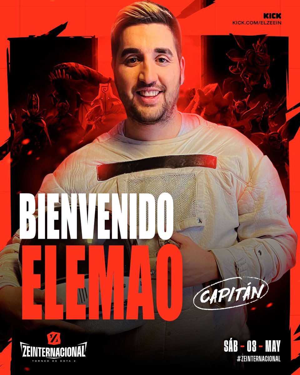 Como capitán número 6, doy gracias a todos por el apoyo que me dais y espero que estéis contento.
Seré el próximo capitán, próximamente mi logo.
Os presento mi mi team: 
HC: Lolitox69
MID: ErChocas 
OFF: Pepe Mao
SUPPORT 4: HiyoGuan
Hard Support: ElTurbiusOmg
Coach: SeindeTemu