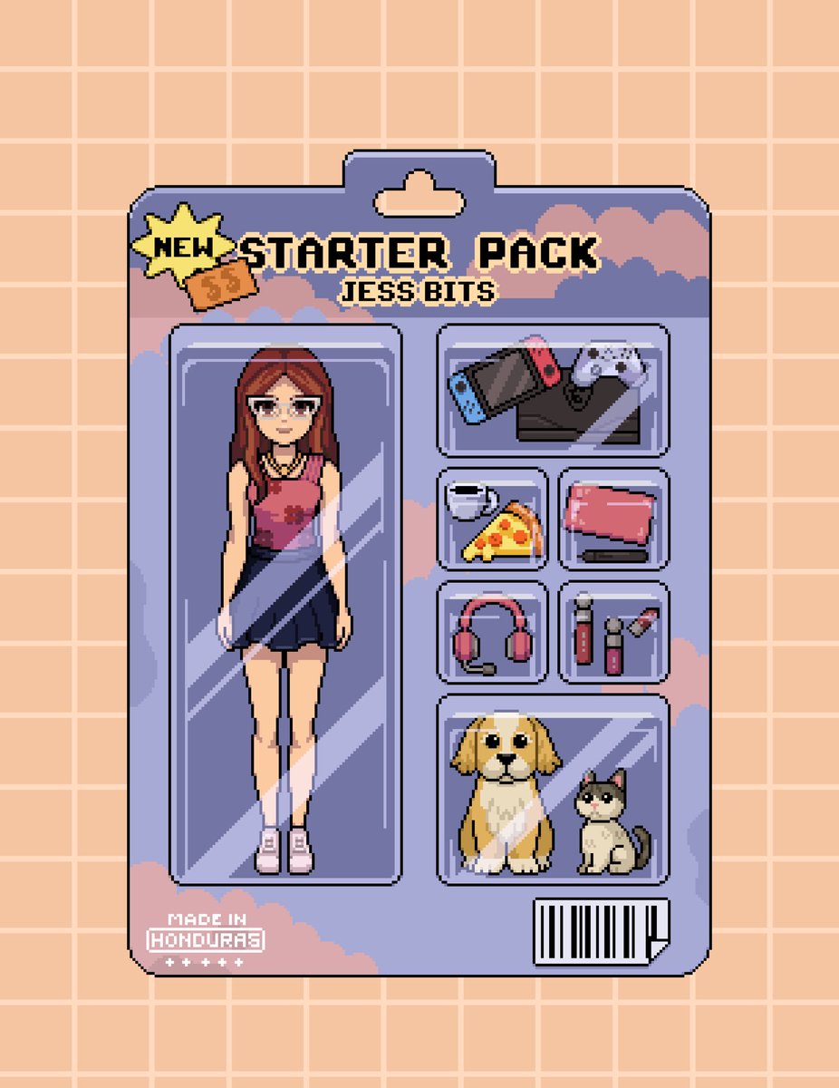 My starter pack ✨
#pixelart