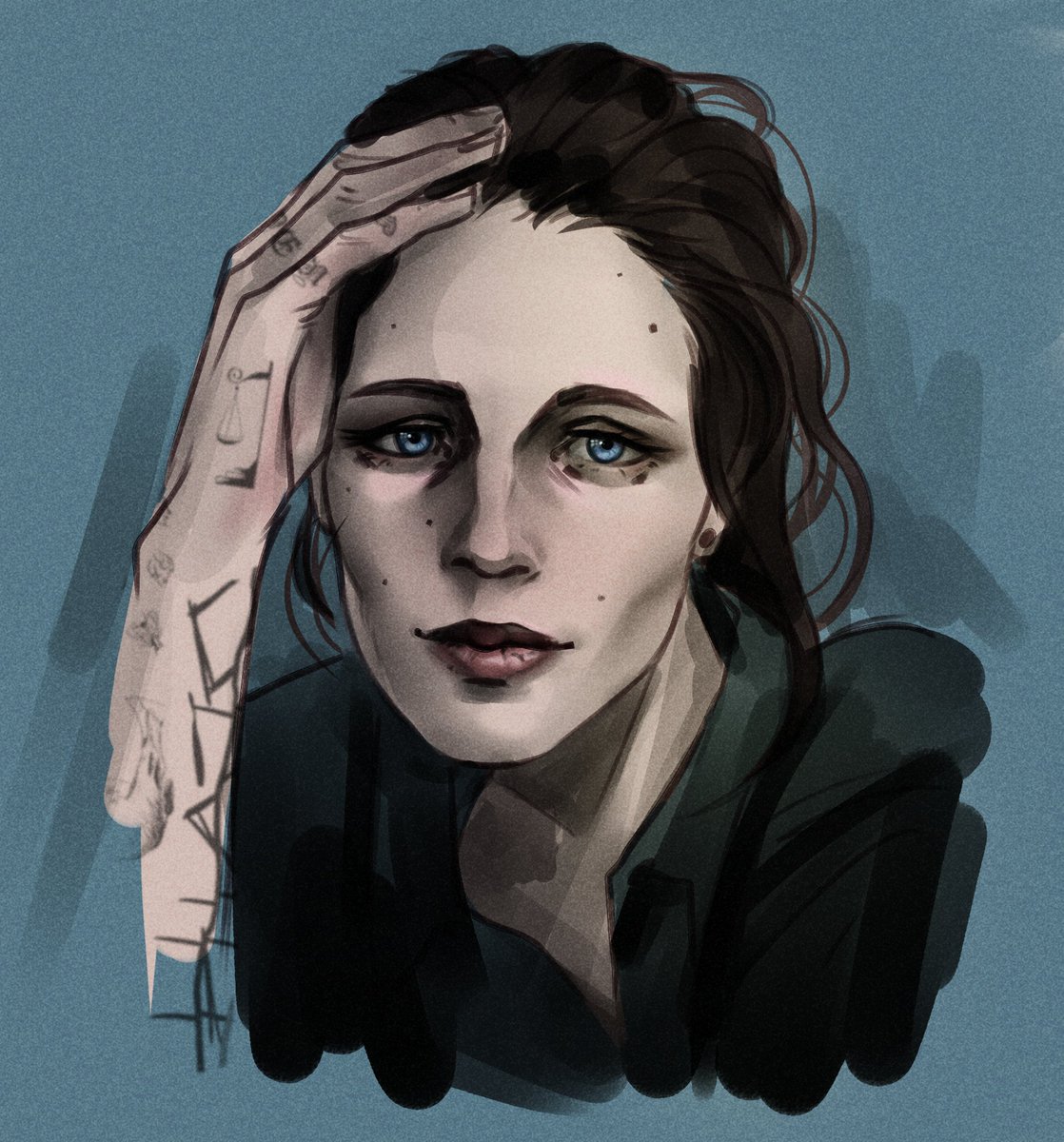 I spent my last nerve cells on this fem version of John!! I really tried to take everything into account (but who would've thought it’d be this hard to pull off something like this when the original has such a glorious beard!!) 😓
#farcry5 #johnseed