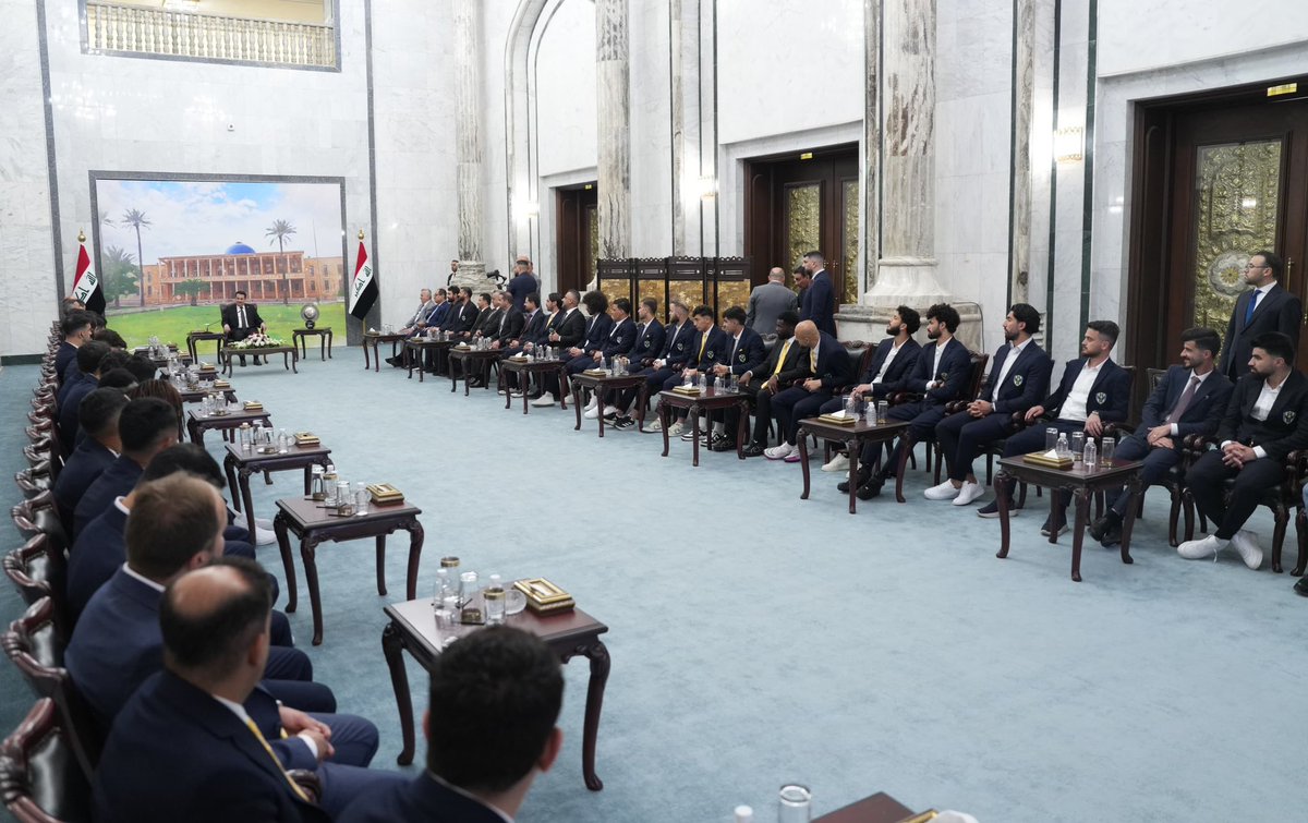 سوودانی پێشوازی لە یاریزانان و دەستەی کارگێڕیی یانەی دهۆک کرد؛ بەپێی راگەیێندراوی نووسینگەی سەرۆکوەزیران، پیرۆزبایی بردنەوەی جامی کەنداوی لێکردوون و جەختی لە پشتیوانیکردنی وەرزش کردووەتەوە.