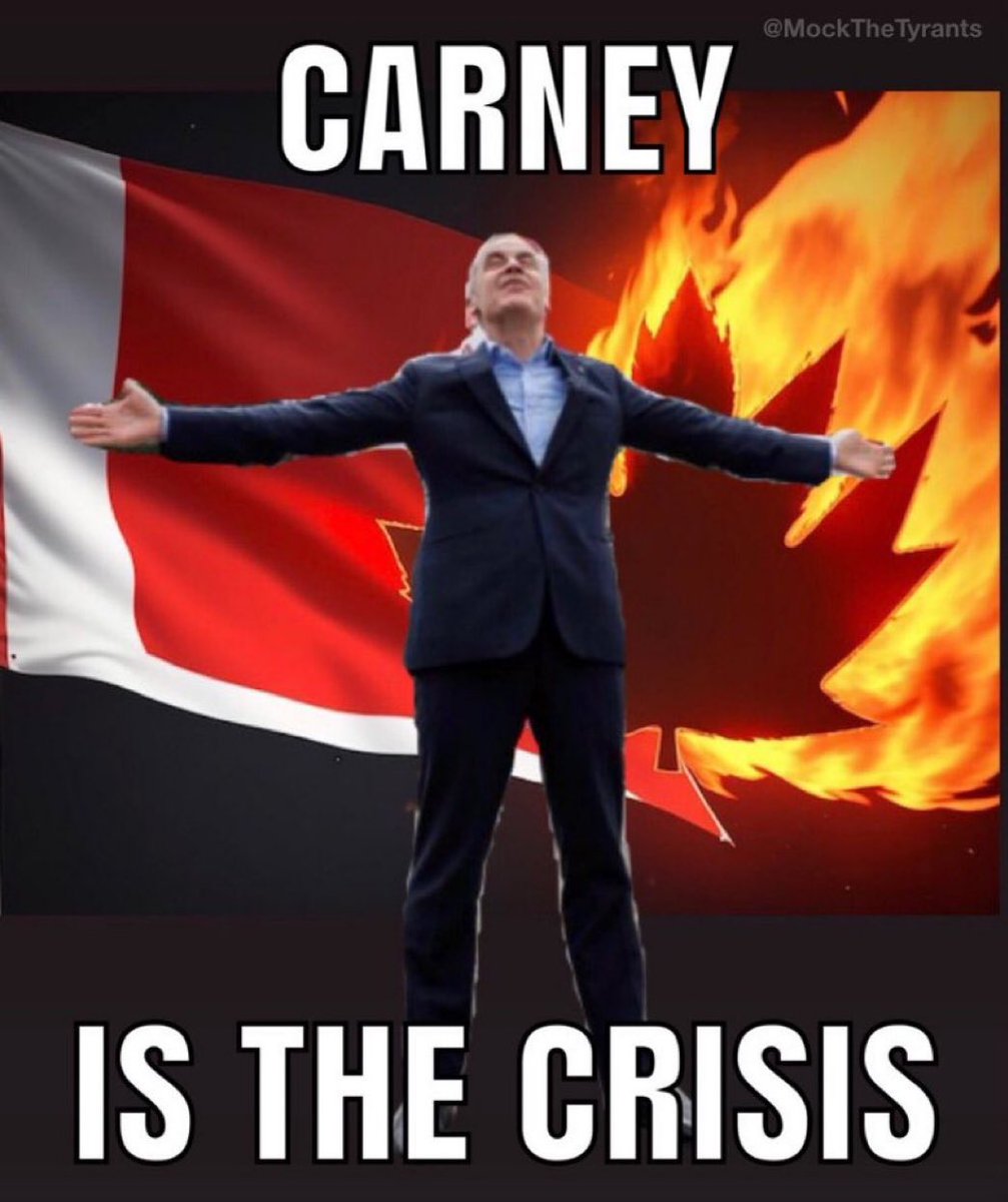 YoungStreete's tweet photo. It’s not Donald Trump and it’s not global warming. The crisis Canada is facing is the Liberals and Mark Carney. #Election2025 #LiberalMustGo https://t.co/K0hMlJDJUt