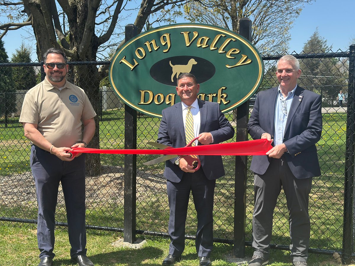 The Long Valley Dog Park located at Rock Spring Park is now OPEN!