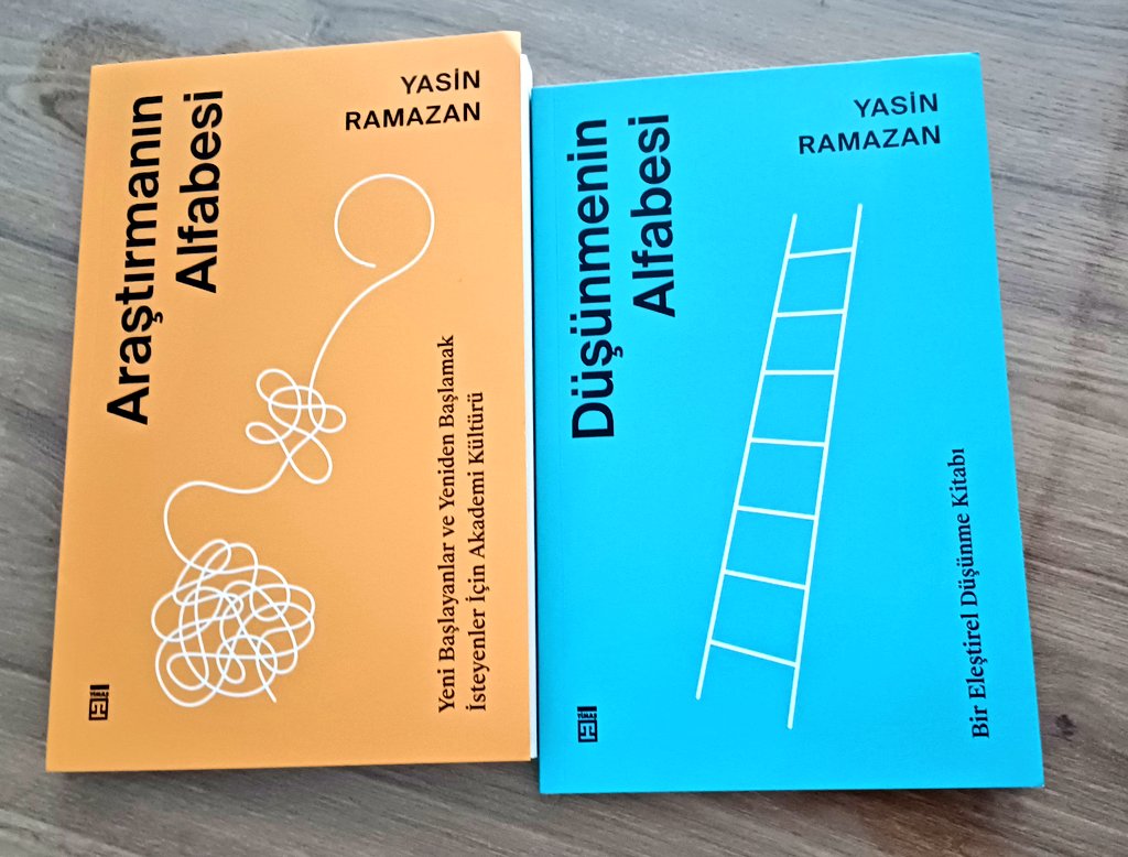 📢ÇEKİLİŞ📢
Bu ay Timaş Yayınlarından çıkan, Yasin Ramazan’ın kaleminden Düşünmenin Alfabesi ve Araştırmanın Alfabesi kitapları raflarda!
2 kişiye bu iki kitabı HEDİYE ediyoruz!
Katılmak için:
Bu gönderiyi beğen
RT yap
Takipte kal
Son gün: 30 Nisan
