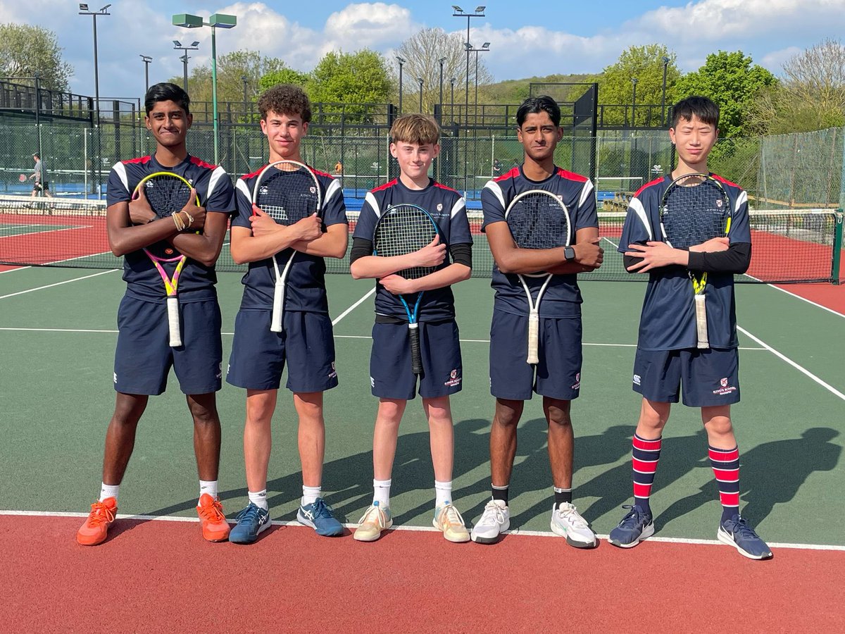 🎾 U16 Tennis 🎾 

The U16 Tennis team kicked off their School Sports Magazine National Cup campaign with a strong performance against Gravesend GS. A 6-0 win means we move into Rnd 2 with confidence.