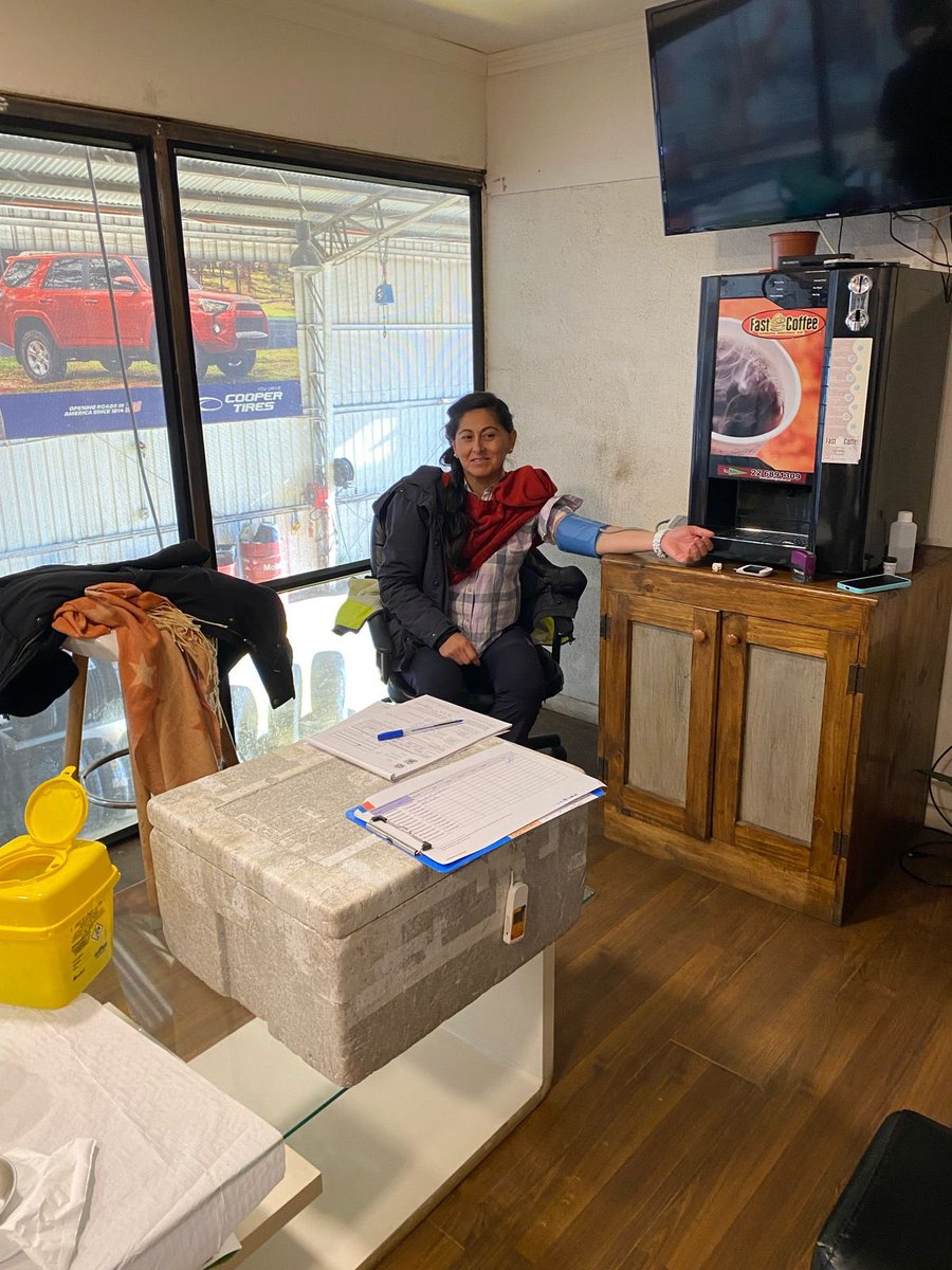 sendaconstt's tweet photo. SENDA Constitución en alianza con CESFAM Constitución, realizó  Operativo de Examen de Medicina Preventiva (EMPA), y Vacunación, para los trabajadores de AGP Maderas SPA, la importancia de esta e alcohol y obesidad #SENDAesPrevención https://t.co/e9FGGAAmLO