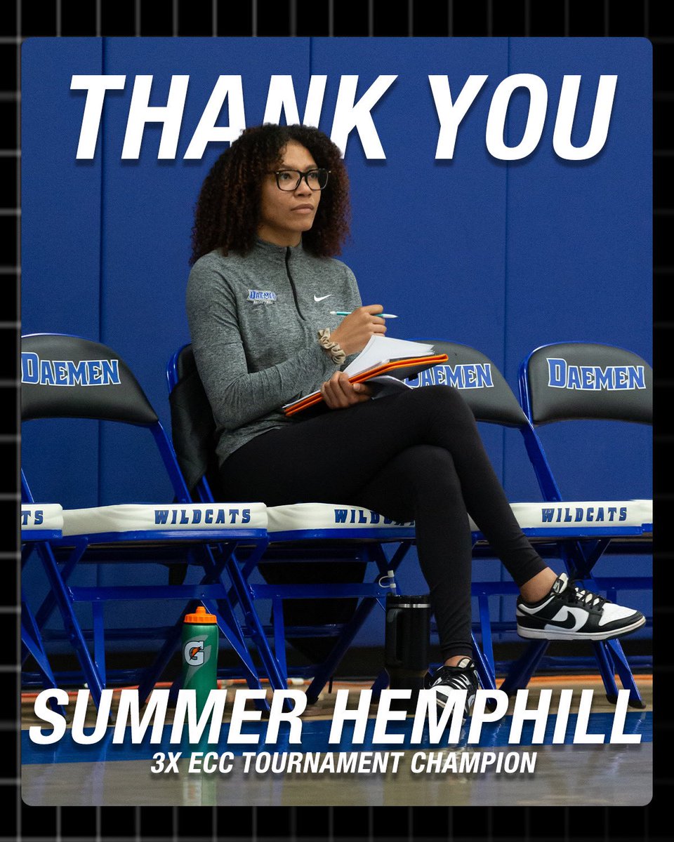 Thank you for the past three seasons of excellence, Summer!! We will miss you!