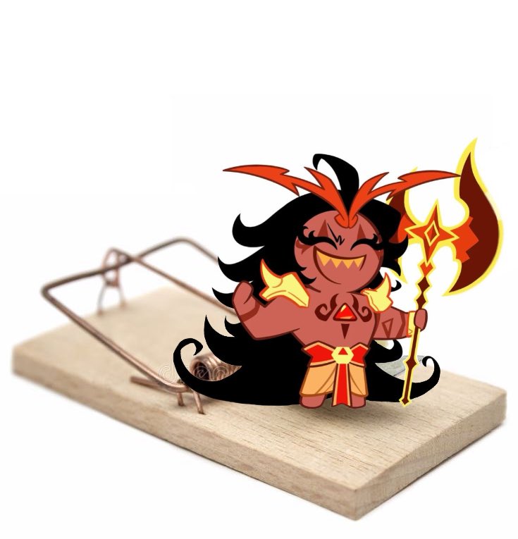 Anyways whistles a little tune and places this totally-not-a-trap down 

OH BOY BURNINF SPI-💥💥