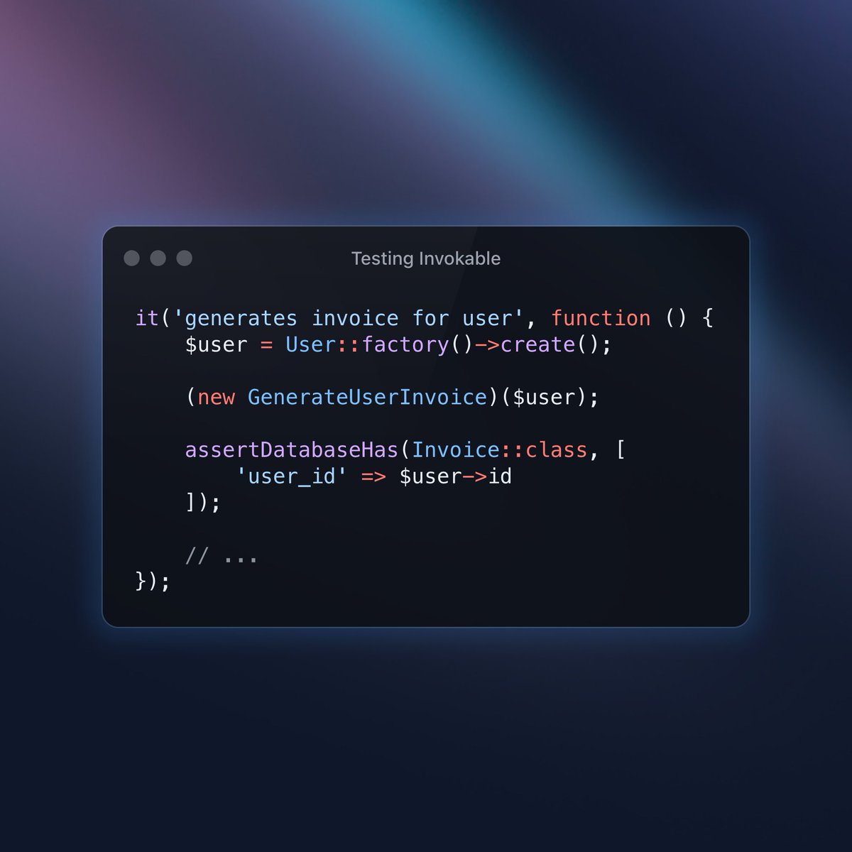 If you have to perform complex logic within an iteration of something, consider using Extract to Invokable Class

If we extract the logic into an invokable class, we can create tests for it specifically, instead of having to scaffold things outside implementation as well