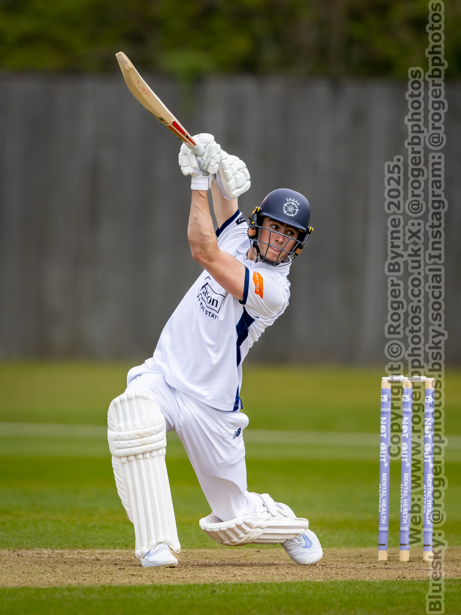 Roger Byrne (@rogerbphotos) on Twitter photo Ali Orr was <a href="/hantscricket/">Hampshire Cricket</a> 2nd XI's top scorer, reaching his century from 117 balls and finishing with 129 runs on the first day of the Friendly game against <a href="/BerksCricket/">Berkshire Cricket</a> at the Utilita Bowl Nursery Ground on April 24th, 2025.
#cricket Ali Orr was <a href="/hantscricket/">Hampshire Cricket</a> 2nd XI's top scorer, reaching his century from 117 balls and finishing with 129 runs on the first day of the Friendly game against <a href="/BerksCricket/">Berkshire Cricket</a> at the Utilita Bowl Nursery Ground on April 24th, 2025.
#cricket