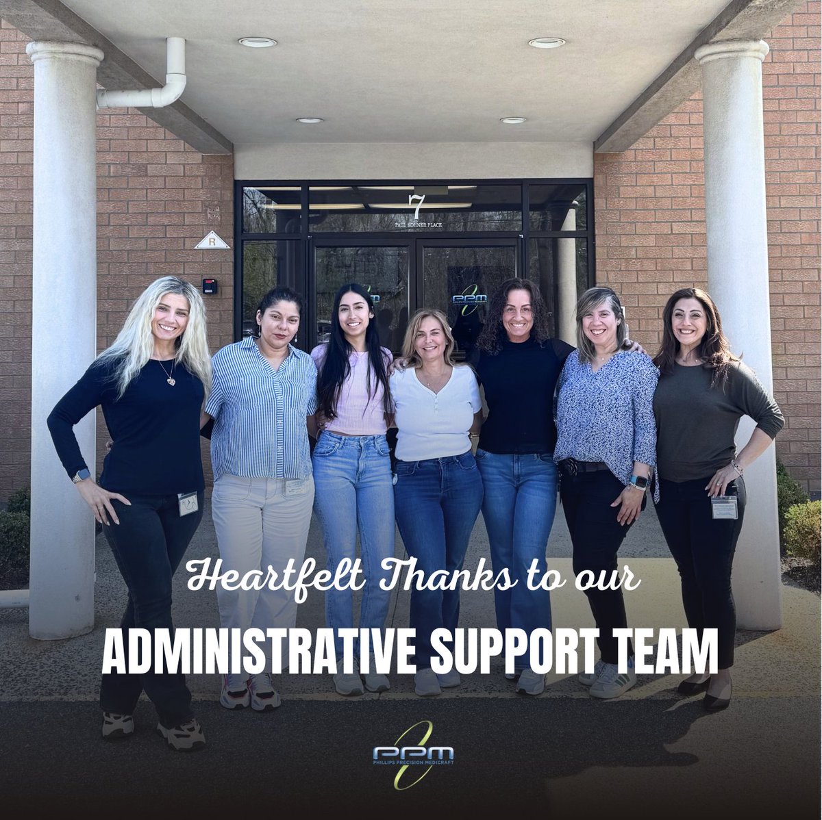 Thank you to our amazing administrative professionals for keeping everything running smoothly! Your dedication and hard work make a huge difference every day 😊