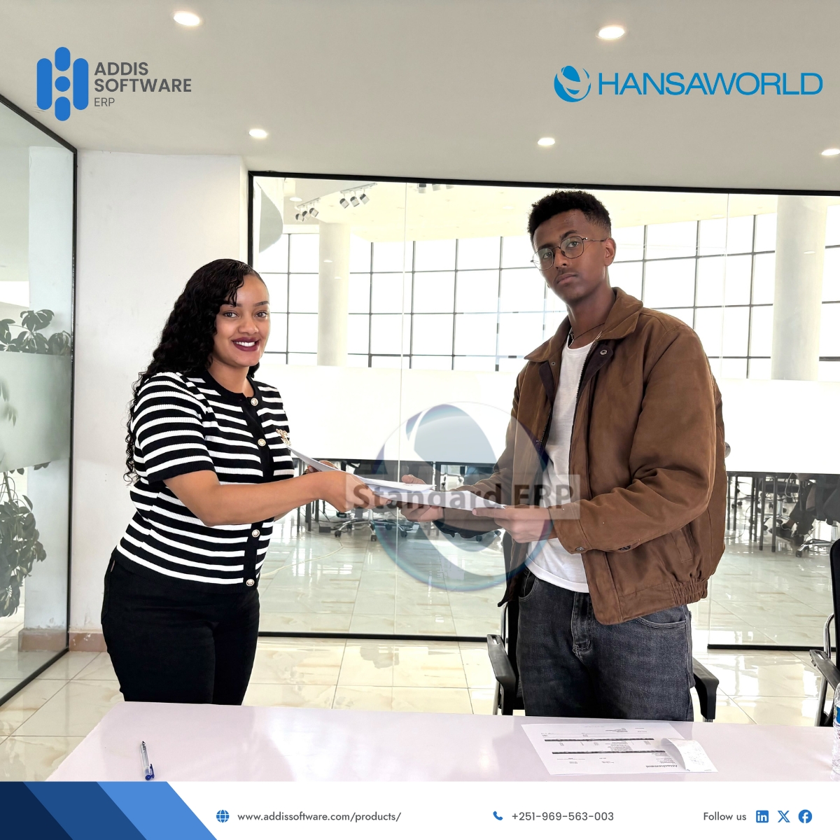 AddisSoftErp's tweet photo. 🚀 Big news! Kebkab Pharmacy is going digital with Hansaworld Standard ERP from Addis Software 🎉

We’re proud to support their growth with smart, efficient ERP tools.

💼 #ERP #AddisSoftware #KebkabPharmacy #DigitalTransformation #ERPInEthiopia #HealthcareTech https://t.co/ljU7cPFsQi