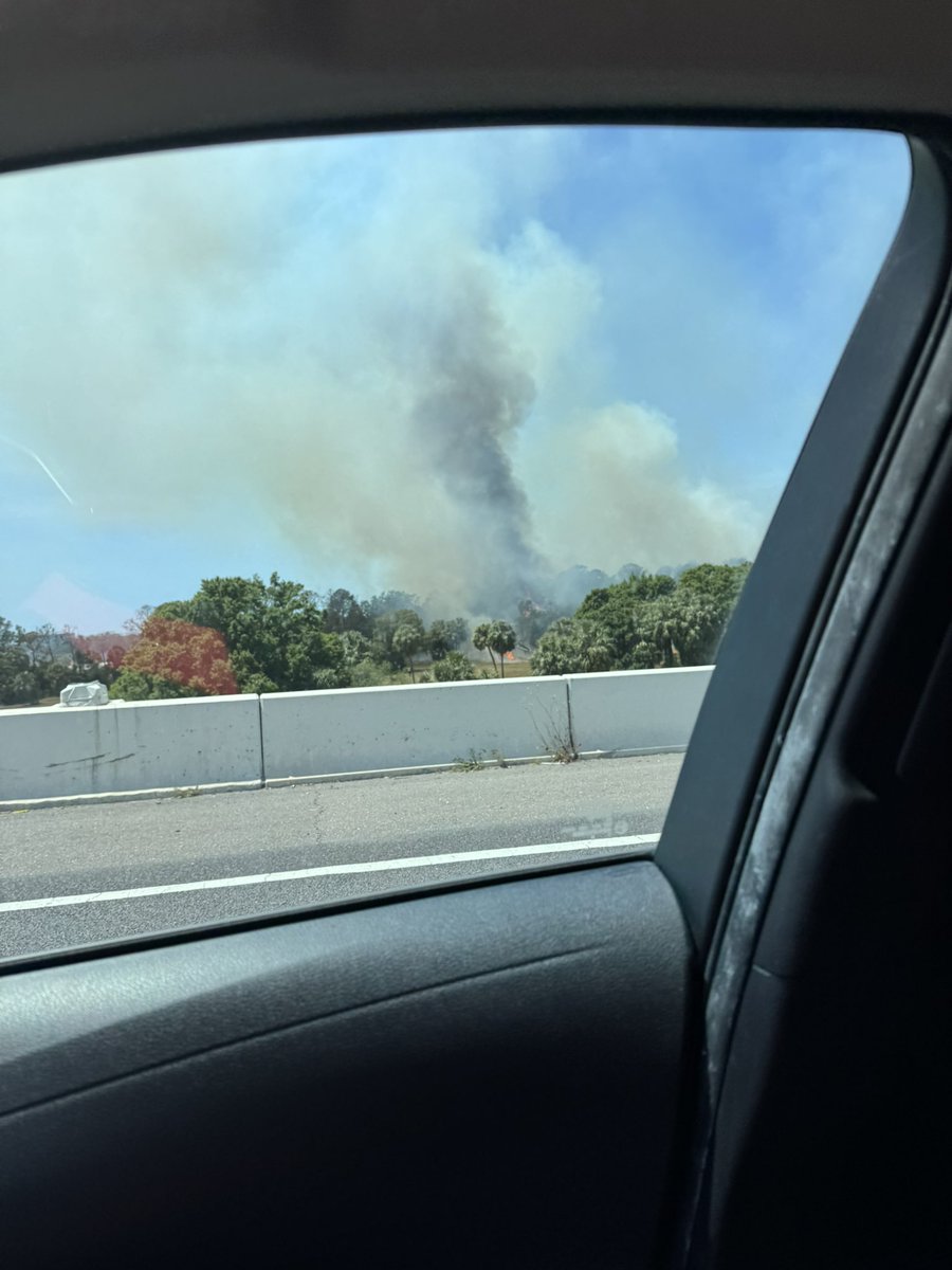 Omar Delgado FOX 13 (@fox13omar) on Twitter photo BREAKING: Smoking seen off Veteran’s near Courtney Campbell causeway exit. Appears to be a brush fire, I saw trees & bushes in flames <a href="/FOX13News/">FOX 13 Tampa Bay</a> BREAKING: Smoking seen off Veteran’s near Courtney Campbell causeway exit. Appears to be a brush fire, I saw trees & bushes in flames <a href="/FOX13News/">FOX 13 Tampa Bay</a>