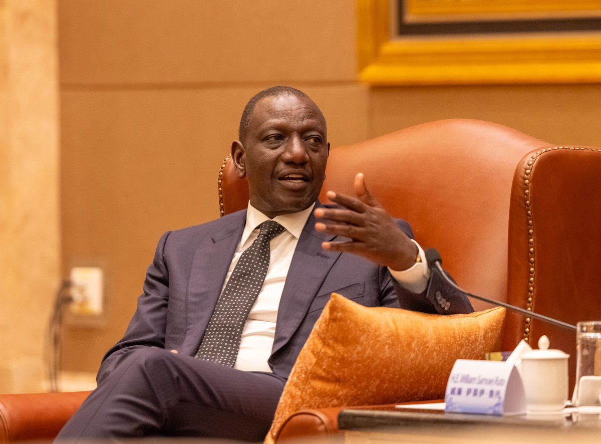 William Samoei Ruto, PhD tweet media