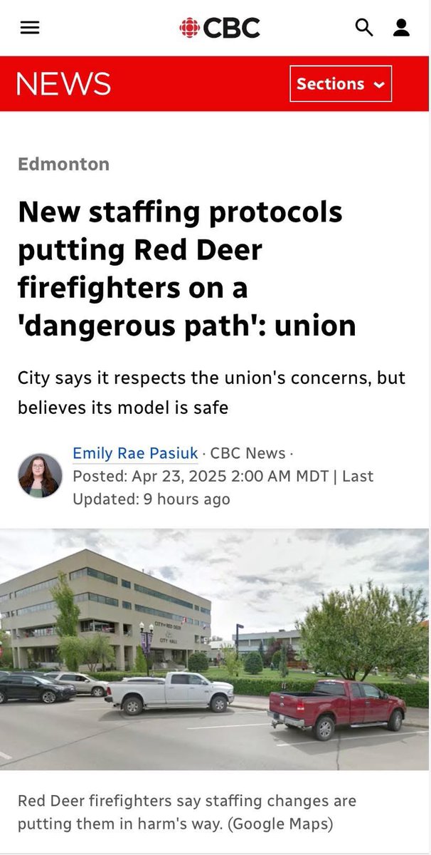 When firefighters speak up, it’s not for convenience — it’s for safety. The city’s new staffing protocols are putting both the public and our crews at risk. Read the full CBC article on why this matters now more than ever.

#iaff #iaff1190 #iaff6thdistrict #apffpa