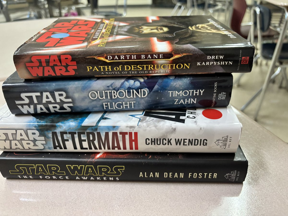 When your homeroom kids are total Star Wars nerds and buy up all the offerings. I’m a proud Sith Mother!!! <a href="/DarthInternous/">Tom</a> #WhyITeach