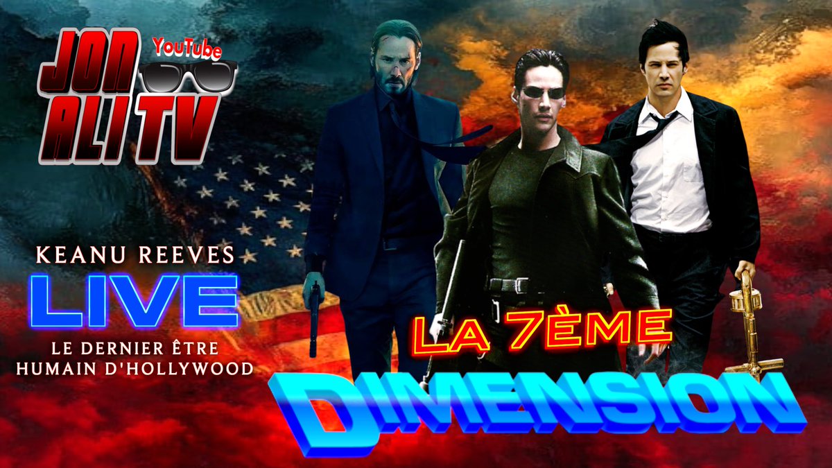 RDV CE SOIR À 21H30 DANS LA 7ÈME DIMENSION 🌀 SPÉCIAL KEANU REEVES 😎 Feat <a href="/LaFuiteEnVideo/">Alex • LaFuiteEnVidéo</a> <a href="/MerejSiub26596/">MEREJ</a> &amp; Fouad ! ENTREZ DANS LA MATRICE ICI 👉 youtube.com/live/Gr6iDdNQC… #keanureeves