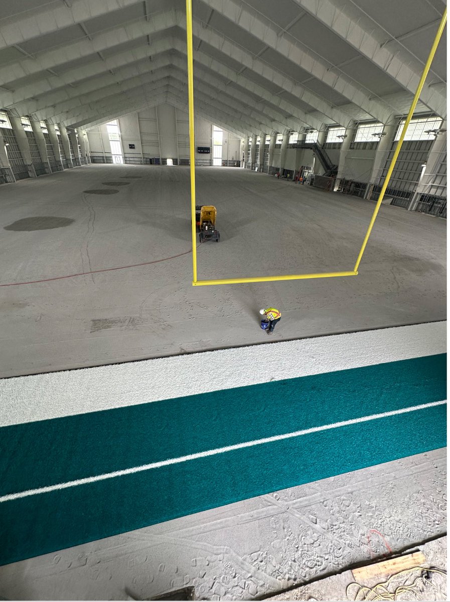 Michael T. Benson (@michaeltbenson) on Twitter photo Itβs happening!
The teal turf being rolled into place inside our our new <a href="/CCUChanticleers/">Coastal Carolina University</a> Indoor Practice Facility
Grand opening in a few weeks Itβs happening!
The teal turf being rolled into place inside our our new <a href="/CCUChanticleers/">Coastal Carolina University</a> Indoor Practice Facility
Grand opening in a few weeks