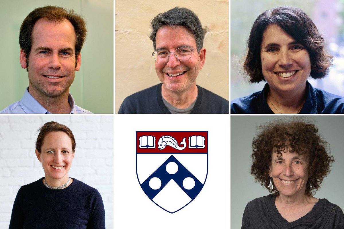 Penn Engineering (@pennengineers) on Twitter photo Five faculty members from <a href="/UofPenn/">U of Penn</a> were elected to the American Academy of Arts and Sciences, including Penn engineering professors Dennis E. Discher (<a href="/CBE_Penn/">Chemical and Biomolecular Engineering, Penn</a>) & Cherie Kagan (<a href="/ESEatPenn/">Penn Electrical and Systems Engineering</a>), recognized for their significant contributions in their fields.
bit.ly/44BDu8v Five faculty members from <a href="/UofPenn/">U of Penn</a> were elected to the American Academy of Arts and Sciences, including Penn engineering professors Dennis E. Discher (<a href="/CBE_Penn/">Chemical and Biomolecular Engineering, Penn</a>) & Cherie Kagan (<a href="/ESEatPenn/">Penn Electrical and Systems Engineering</a>), recognized for their significant contributions in their fields.
bit.ly/44BDu8v