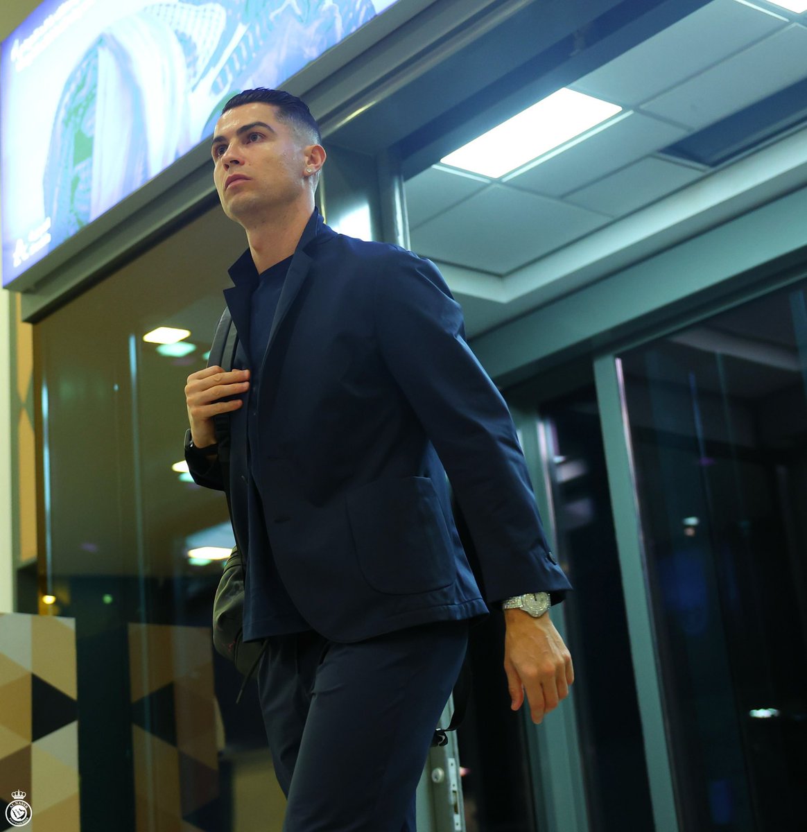 الاعظم في التاريخ في طريقه إلى جدة 🤩🖤